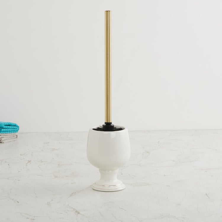 Royal Bath Toilet Brush with Ceramic Holder