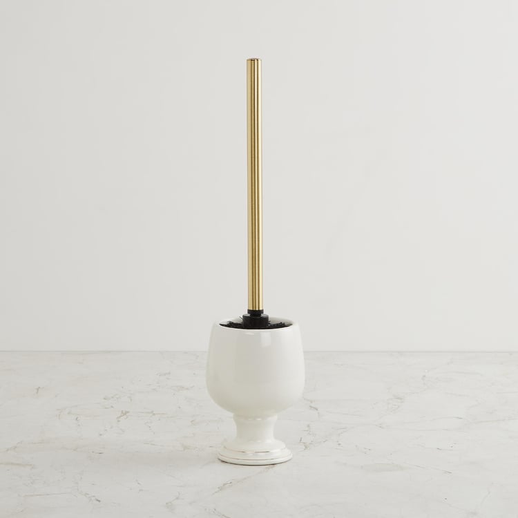 Royal Bath Toilet Brush with Ceramic Holder