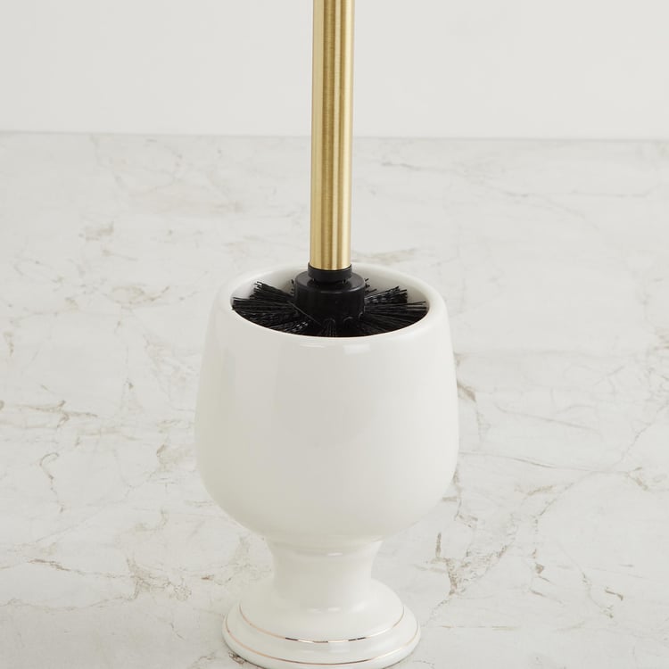 Royal Bath Toilet Brush with Ceramic Holder