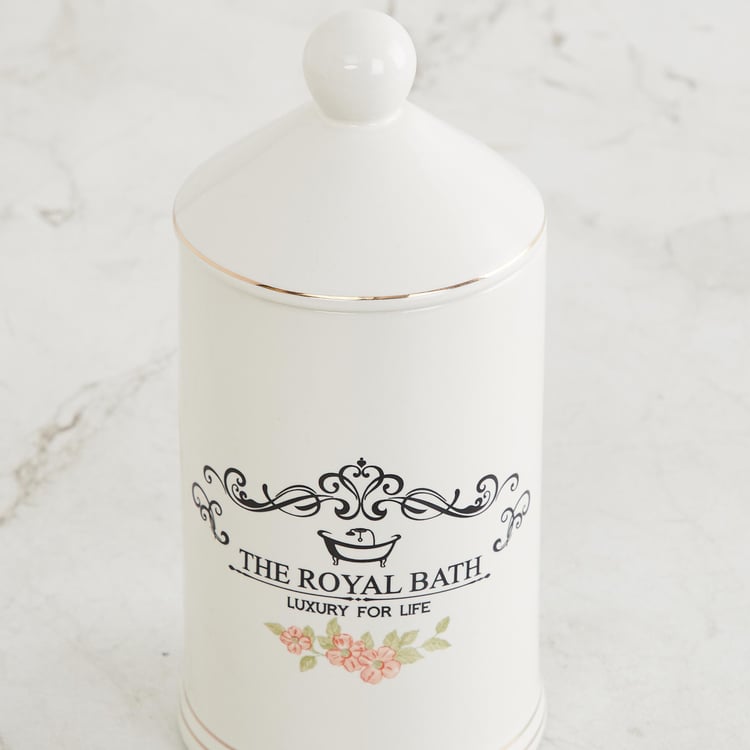 Royal Bath Ceramic Cotton Box