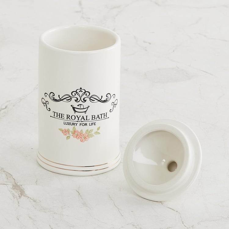 Royal Bath Ceramic Cotton Box