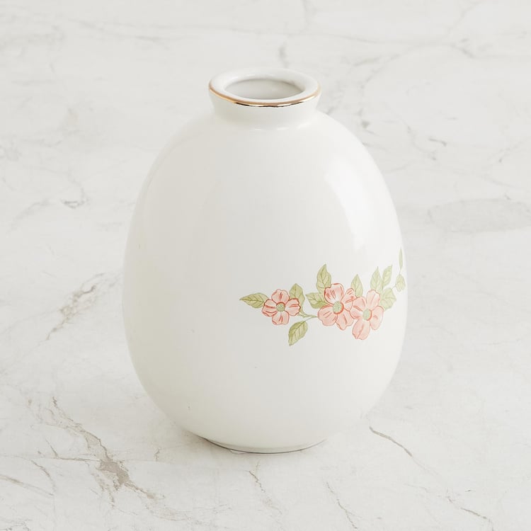 Royal Bath Ceramic Decal Vase