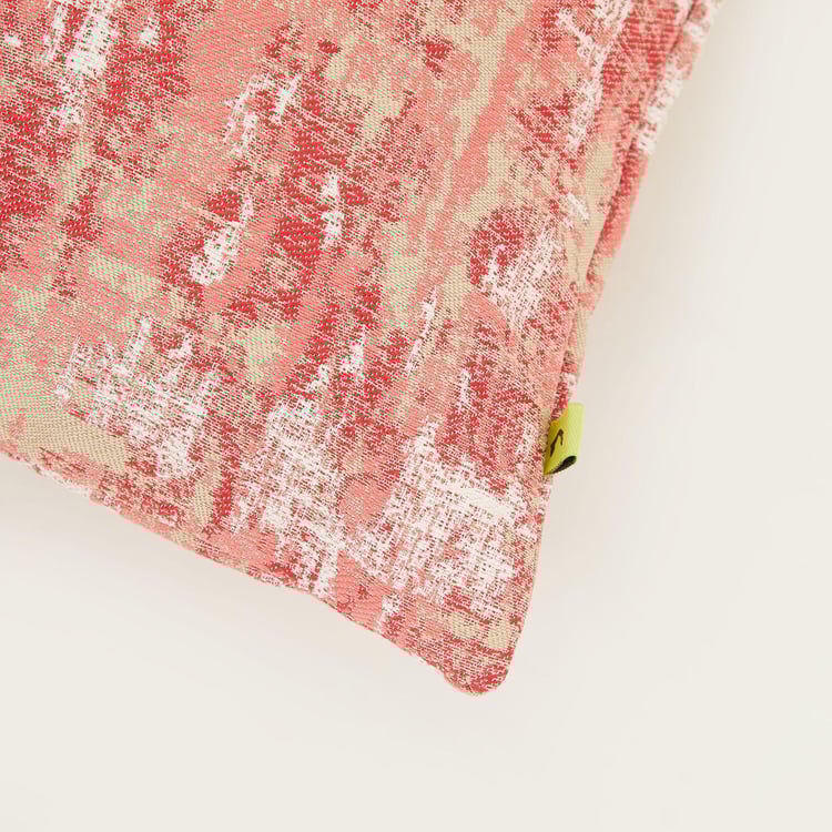 My Bedding Bishop Jacquard Pink Cushion Cover- Set of 2- 30 x 50 cm