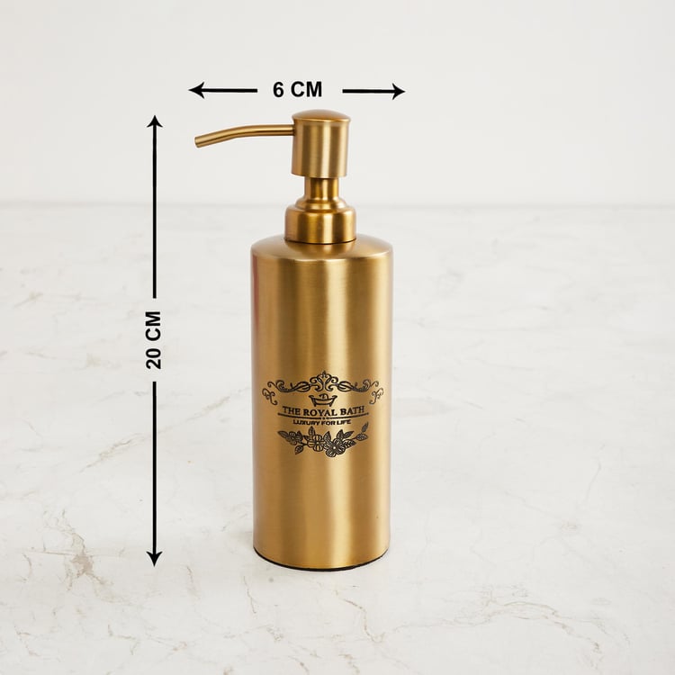 Royal Bath Metal Lotion Dispenser - 240ml