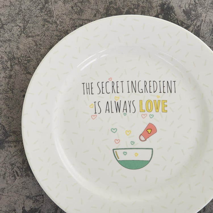 Bakers Pride Bone China Dinner Plate - 26.7cm