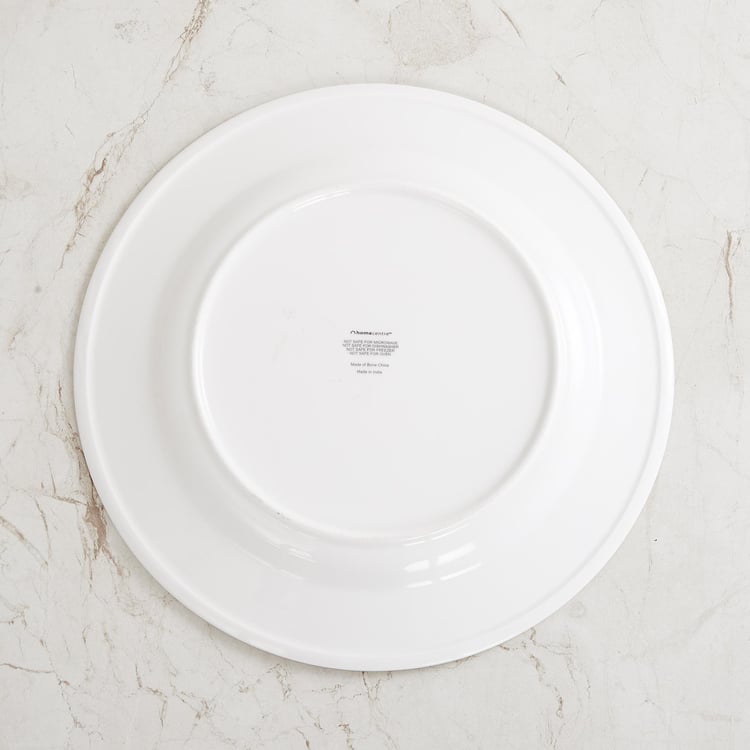 Fiesta-Ebony Printed Dinner Plate - 28 cm