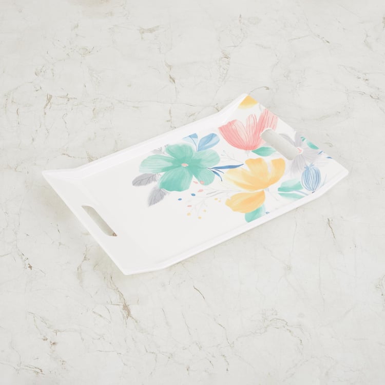 buy-meadows-malva-trendy-floral-printed-serving-tray-from-home-centre
