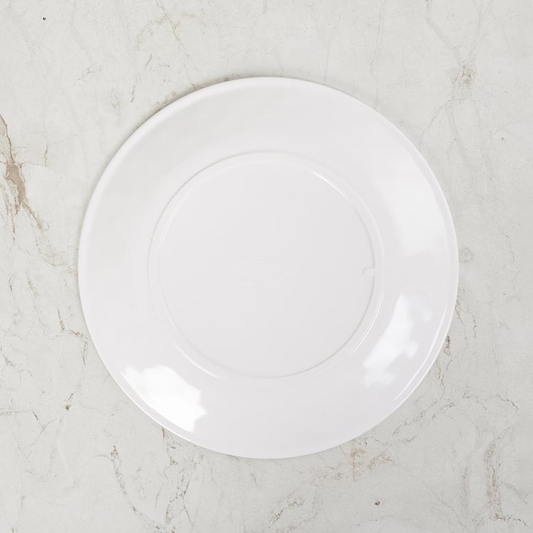 Meadows Malva Honeycomb Flamingo Printed Side Plate