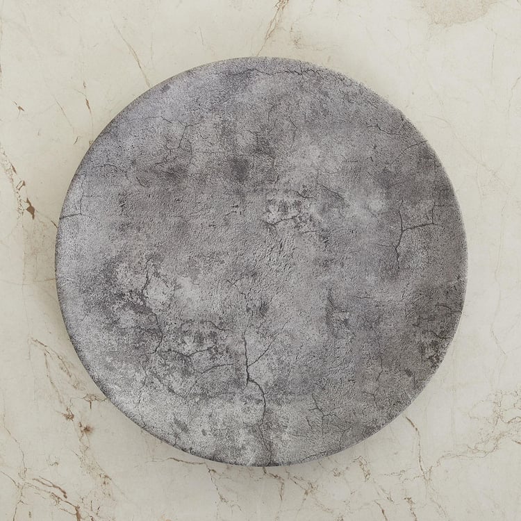 Fiesta Persian Round Dinner Plate-Melamine- 26.5cm- Grey