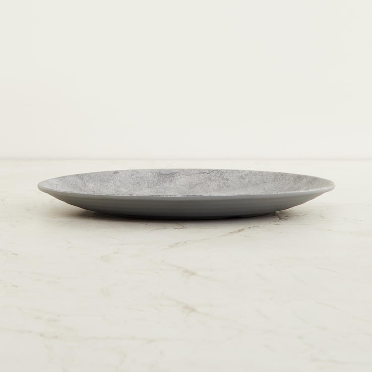 Fiesta Persian Round Dinner Plate-Melamine- 26.5cm- Grey