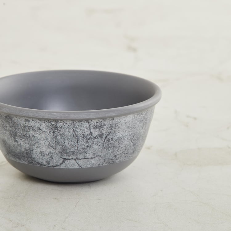 Fiesta Grey Printed Bowl- Melamine- 10.5 cm