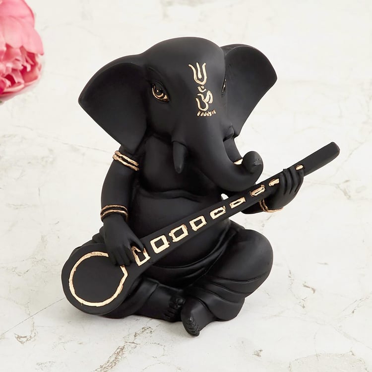 Corsica Harmony Polyresin Ganesha Figurine