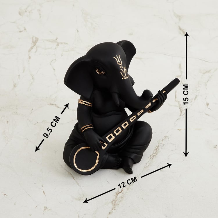 Corsica Harmony Polyresin Ganesha Figurine