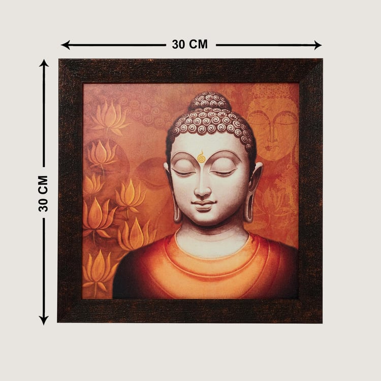 Corsica Vivid Buddha Picture Frame - 30x30cm