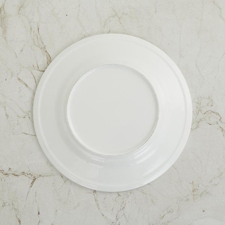 Marshmallow Bone China Printed Side Plate - 19.5cm