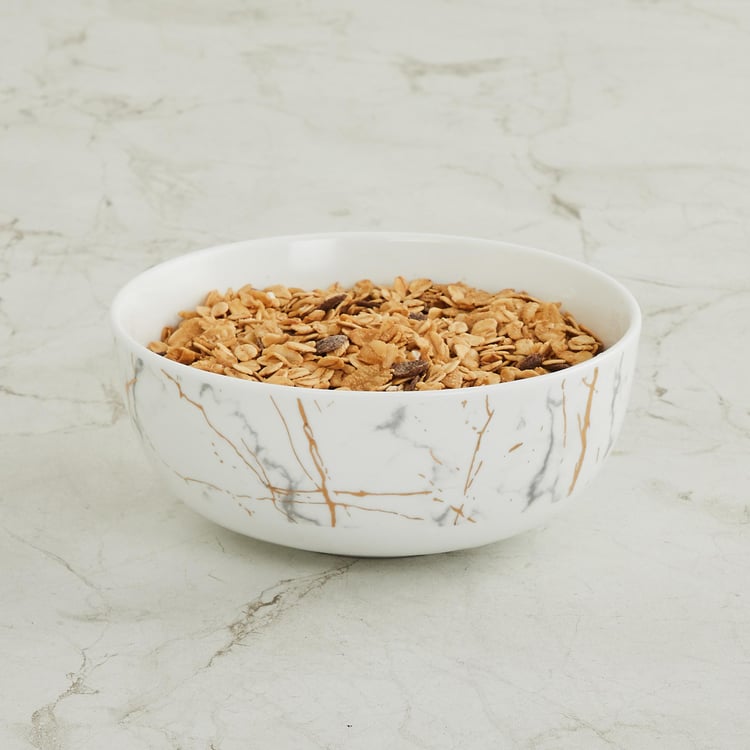 Marshmallow Bone China Cereal Bowl - 600ml