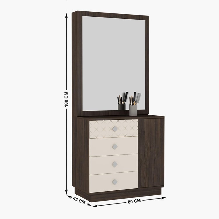 Spectra Compressed Wood Dressing Table