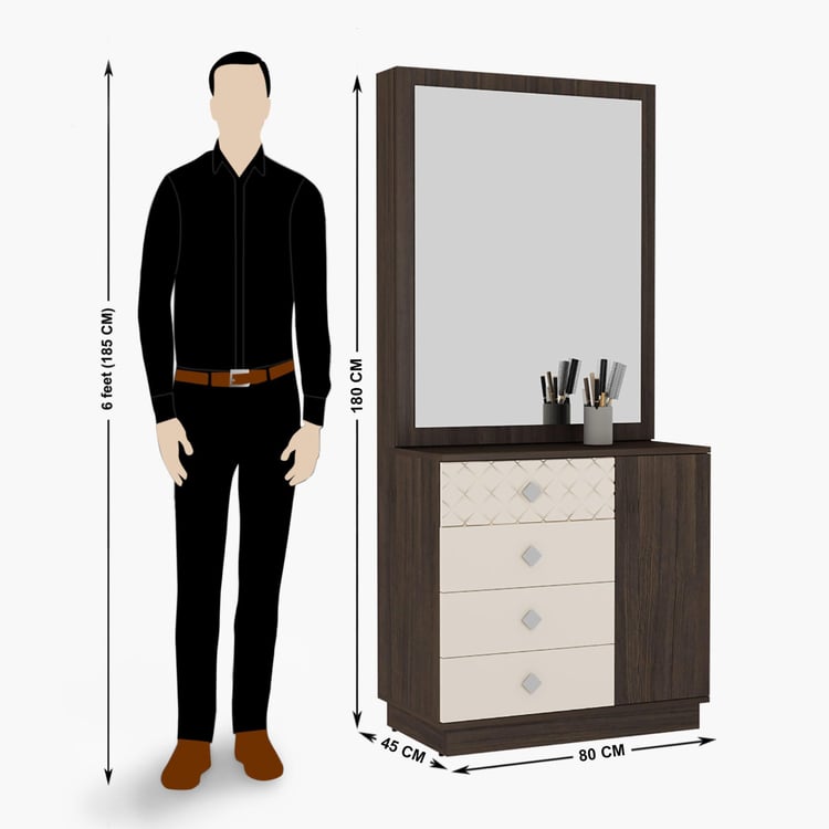 Spectra Compressed Wood Dressing Table