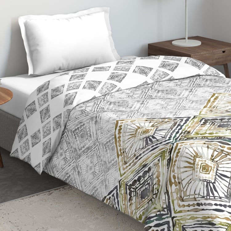 D'DECOR Primary Printed Single Bed Comforter- 152 x 229 cm