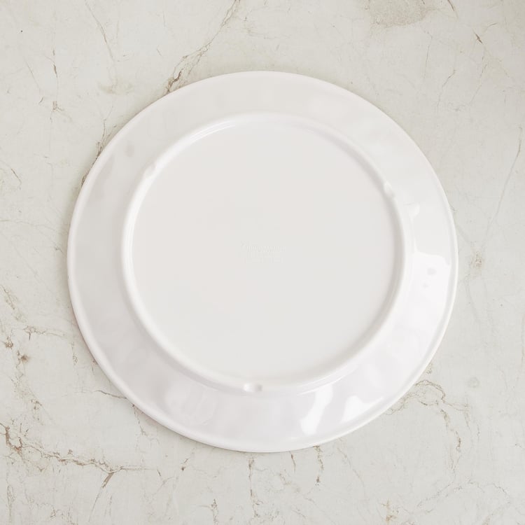 Truffles Multicolor Printed Melamine Dinner Plate - 28cm