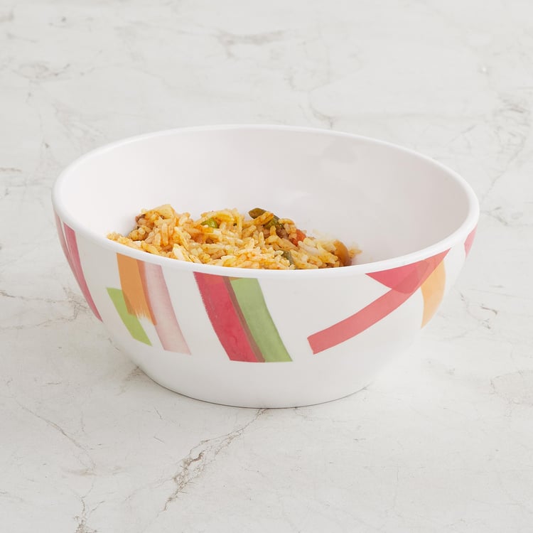 Truffles Melamine Printed Serving Bowl - 1.1L