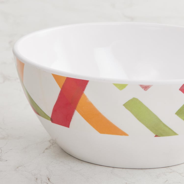 Truffles Melamine Printed Serving Bowl - 1.1L