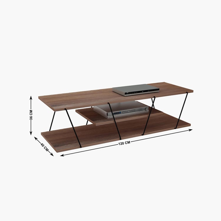 Helios Clara TV Unit - Brown