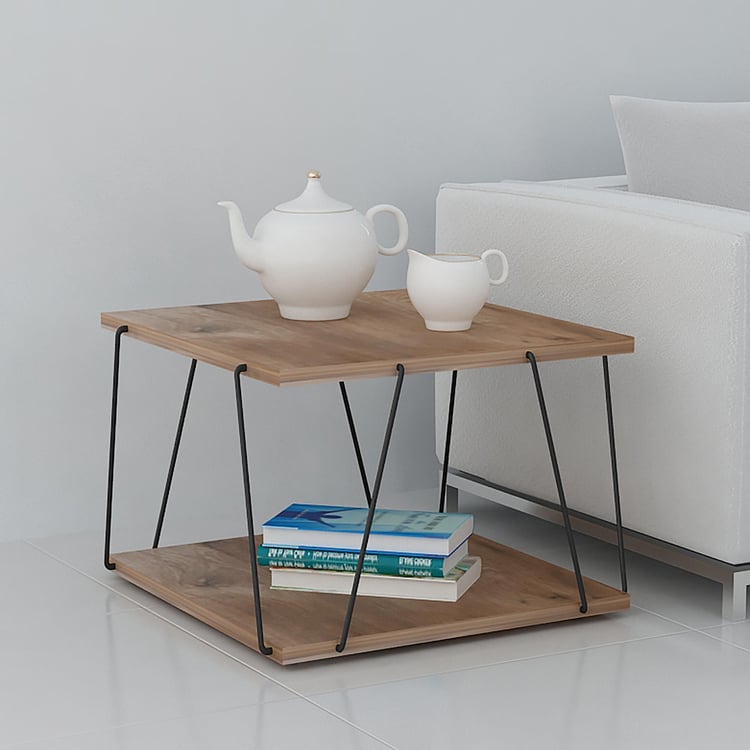 Helios Clara End Table - Brown