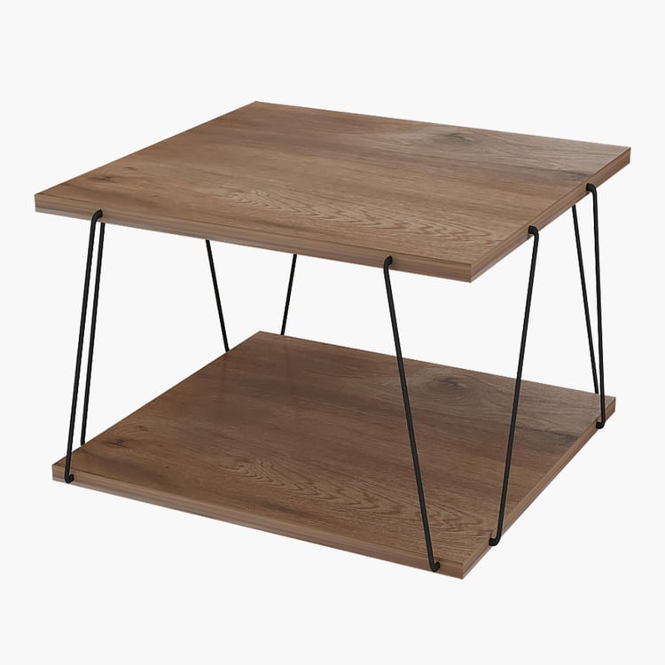 Helios Clara End Table - Brown