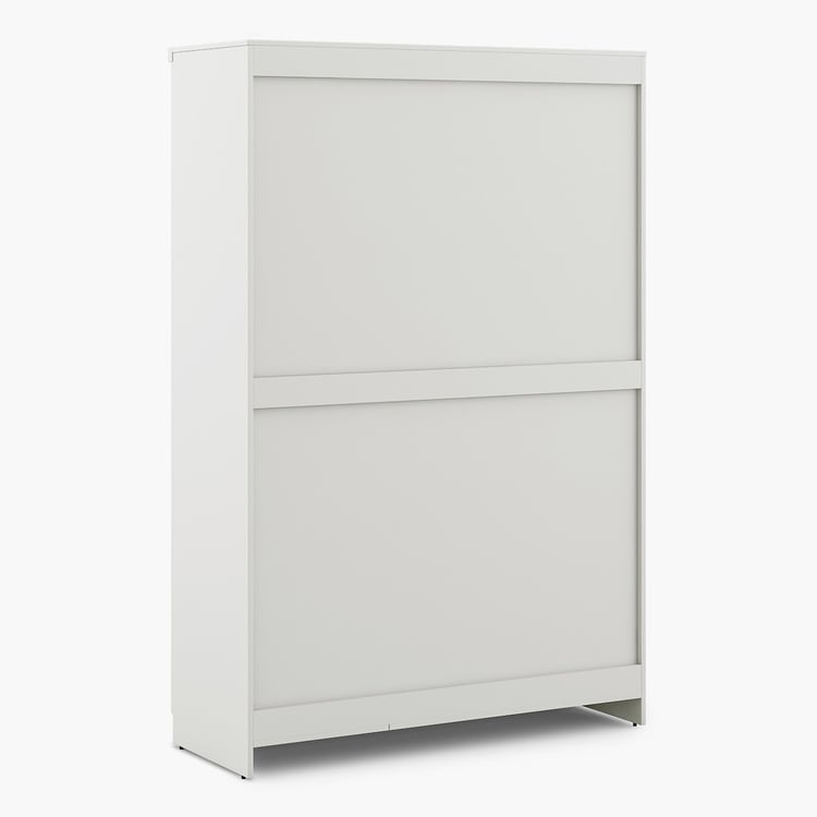 Helios Reynan 3-Door Wardrobe - White