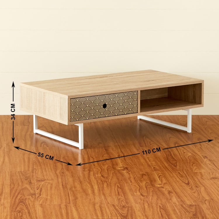 Nero Coffee Table - Brown