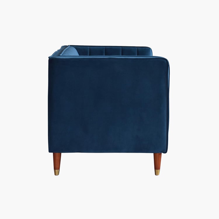 Kelly Fabric 2-Seater Sofa - Teal