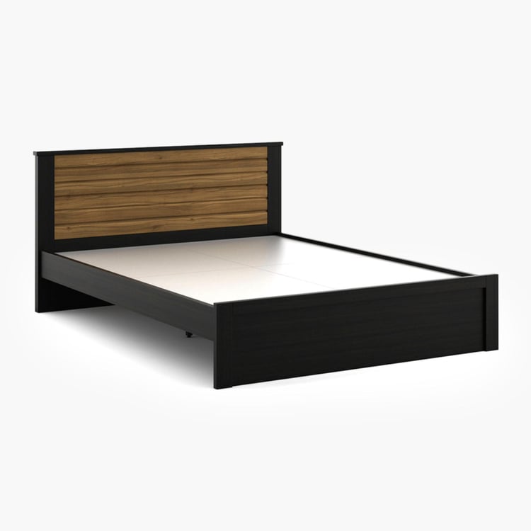 Helios Rhine Lyon King Bed - Black