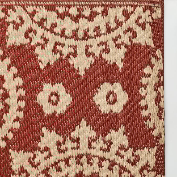 Canterbury Textured Polypropylene Multicolour Woven Mat - 120x180 cm