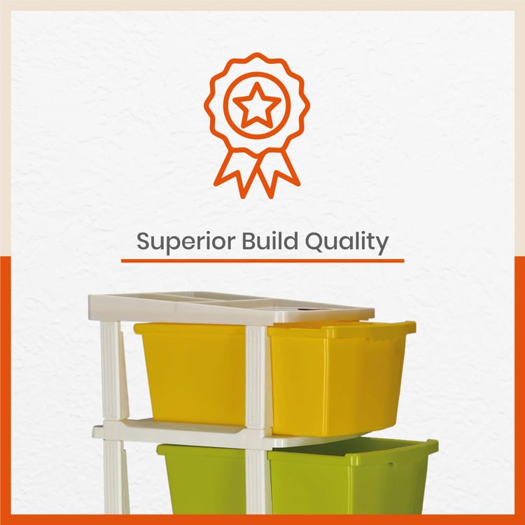 BATHLA Stomo Modular 5-Tier Extra-Large Multi-Purpose Storage Drawer