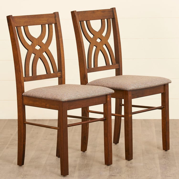 Quadro 6-Seater Dining Table Set with Chairs