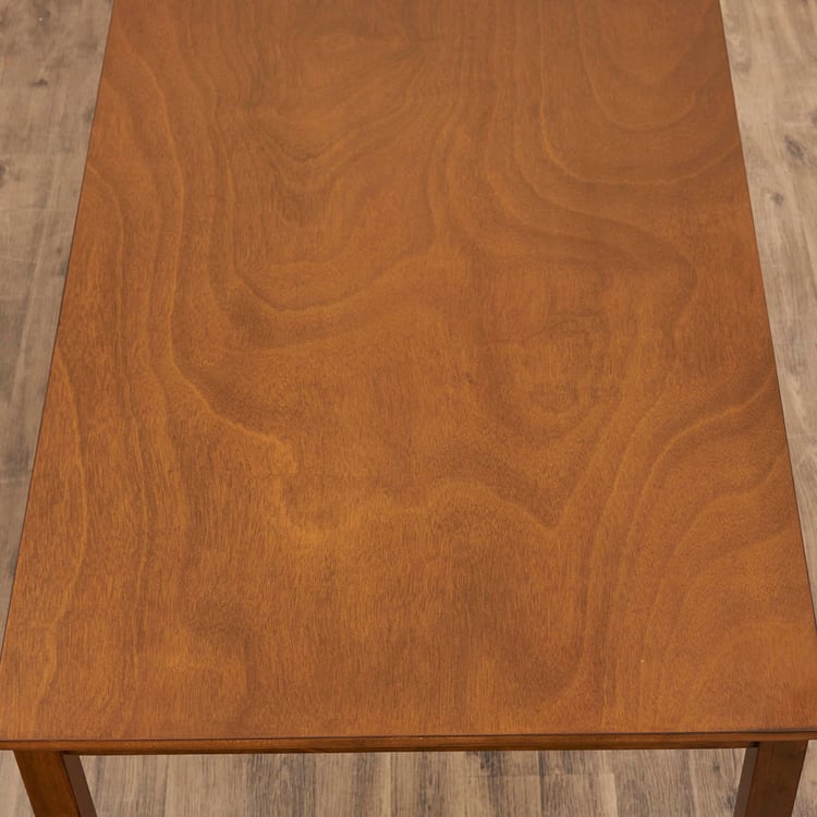 Quadro 4-Seater Dining Set with Chairs and Bench - Brown