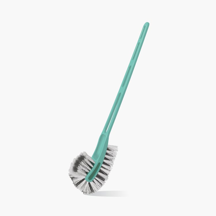 Buy SPOTZERO BY MILTON Toilet Brush - Double Side Bristles from Spotzero By Milton at just INR 140.0