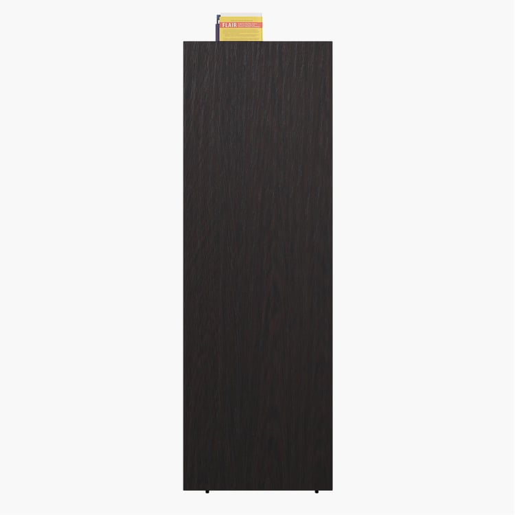 Helios Meleti Study Desk with Cabinet - Brown