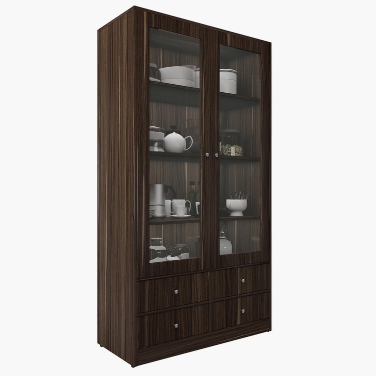 Helios Shokki Crockery Unit - Brown