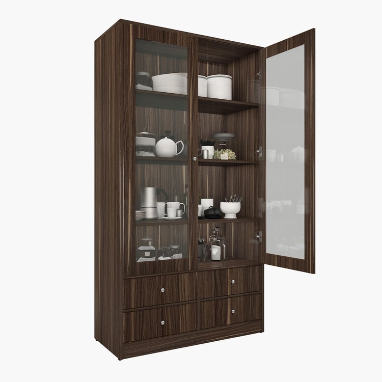 Helios Shokki Crockery Unit - Brown