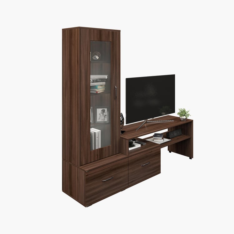 Helios Isla TV Unit - Brown