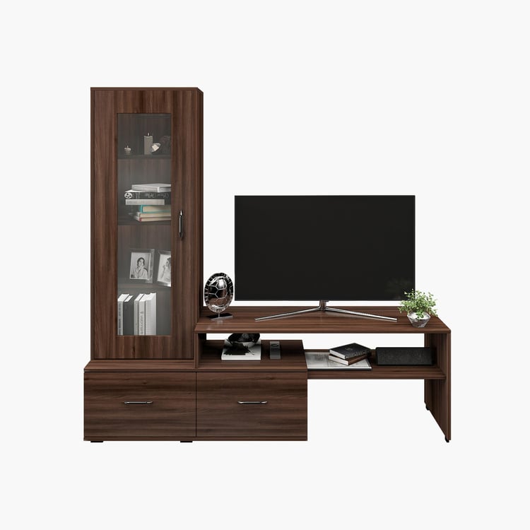 Helios Isla TV Unit - Brown