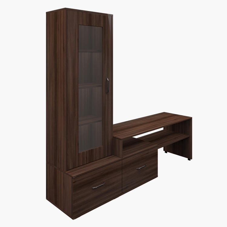 Helios Isla TV Unit - Brown