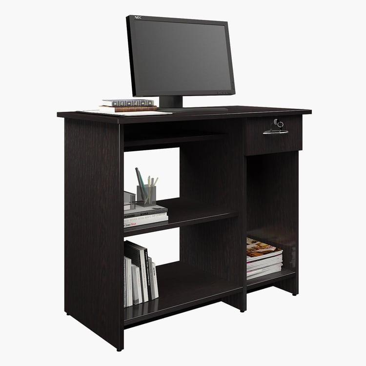 Helios Goal Study Desk - Brown