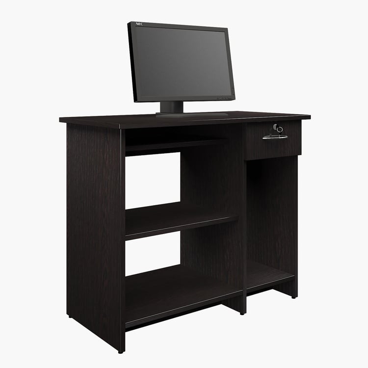 Helios Goal Study Desk - Brown