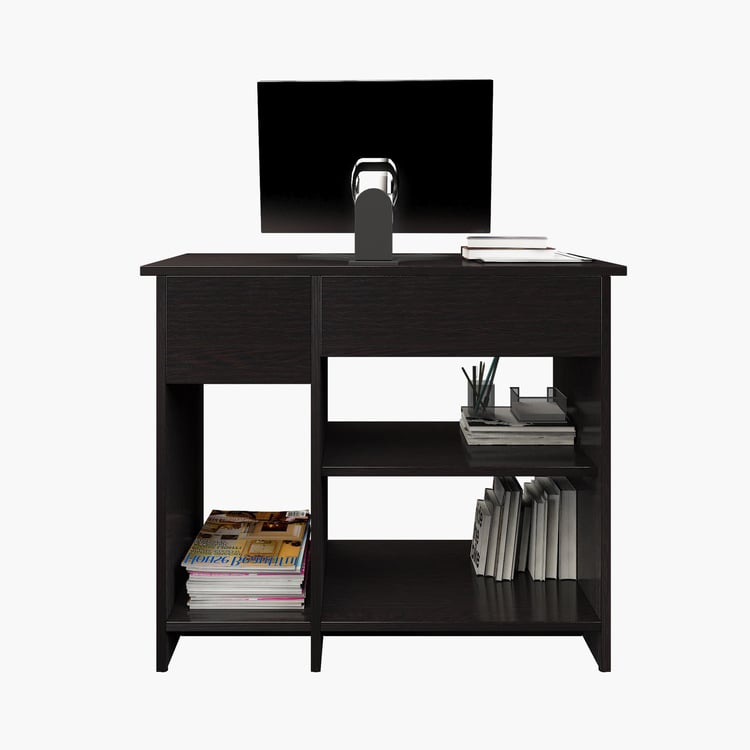 Helios Goal Study Desk - Brown