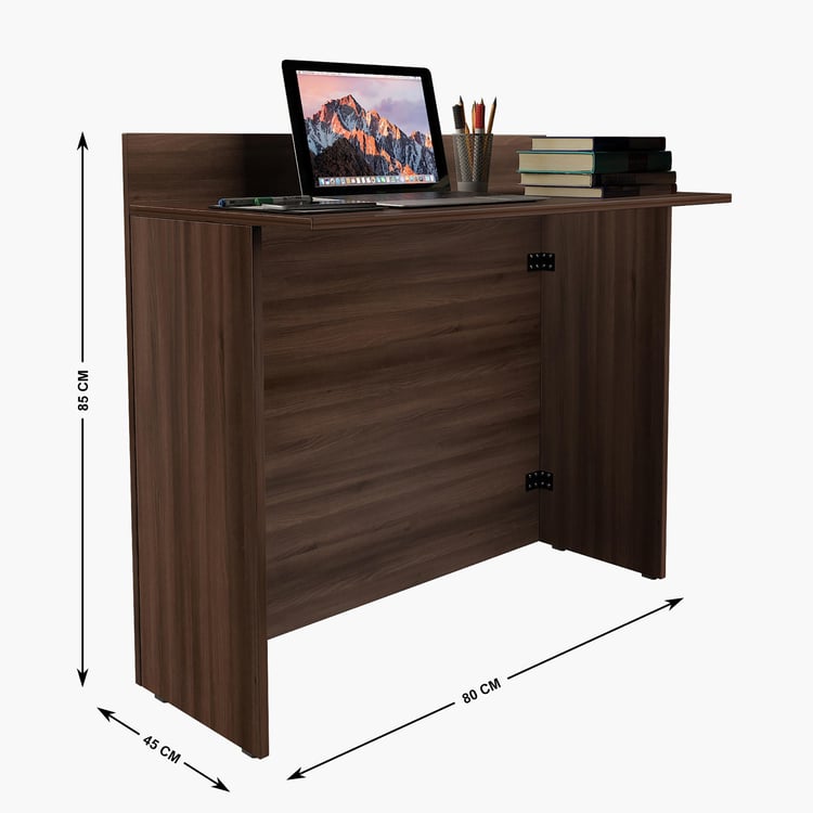 Helios Judy Folding Study Desk - Brown