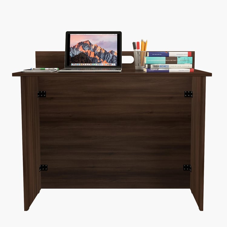 Helios Judy Folding Study Desk - Brown