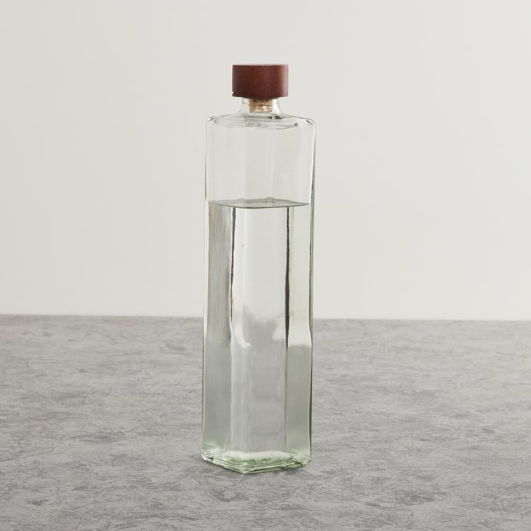 Fiesta Square Glass Water Bottle - 750 ml